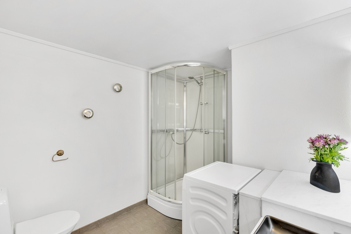 God plass til vaskemaskin. Galleribilde