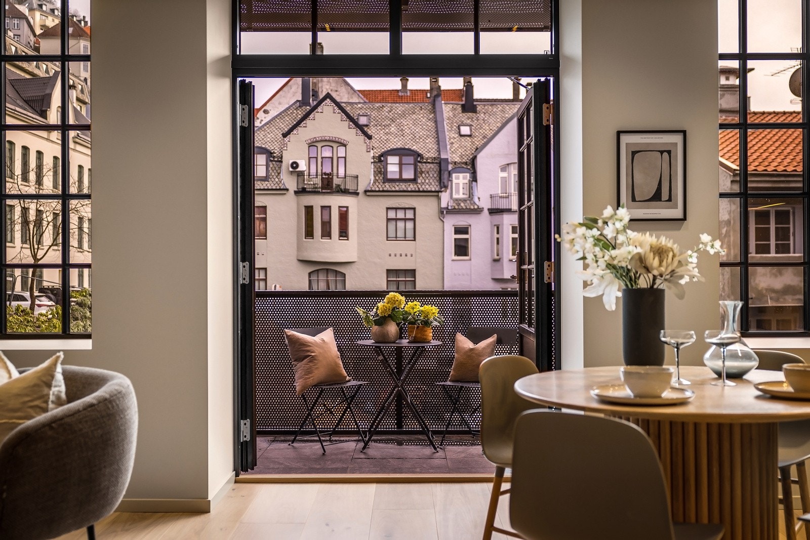 Unikt uttryk og design på leilighet og bygg Galleribilde