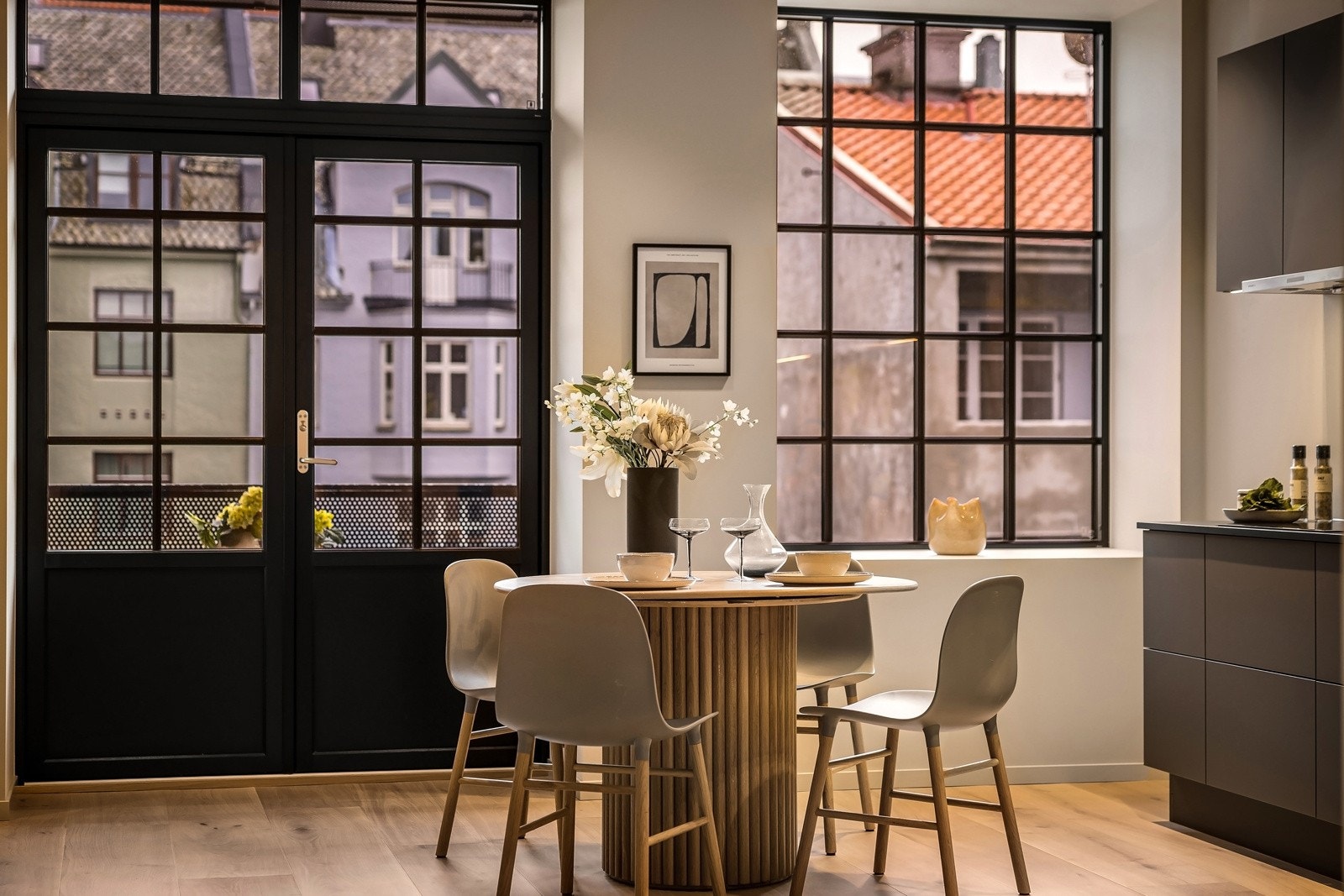 Meget stilrene vinduer Galleribilde