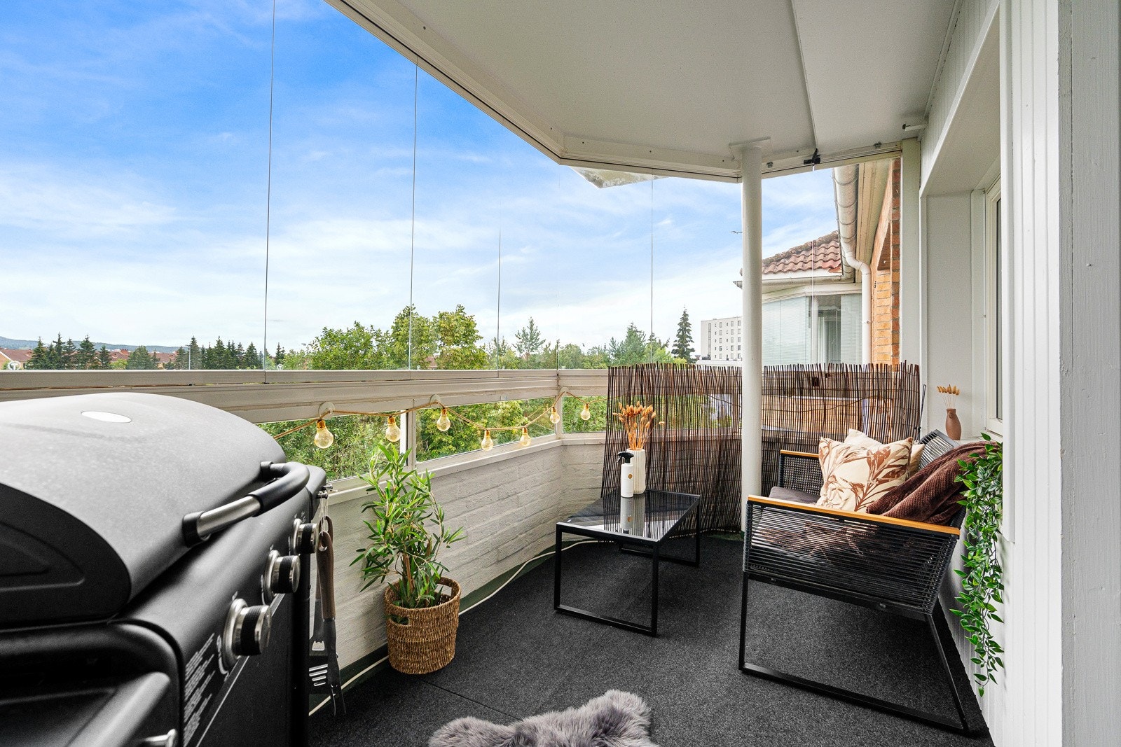 Gode solforhold og ingen sjenerende innsyn - perfekt for varme sommerdager. Galleribilde