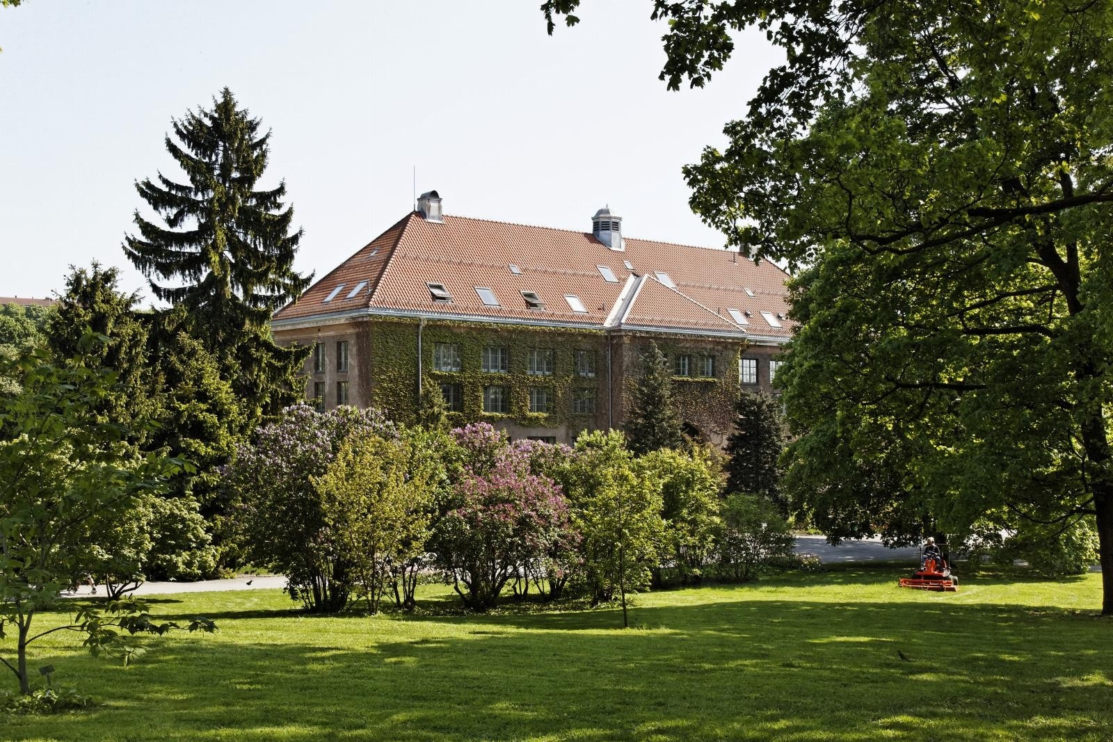 Idylliske Botanisk hage rett i nærheten Galleribilde