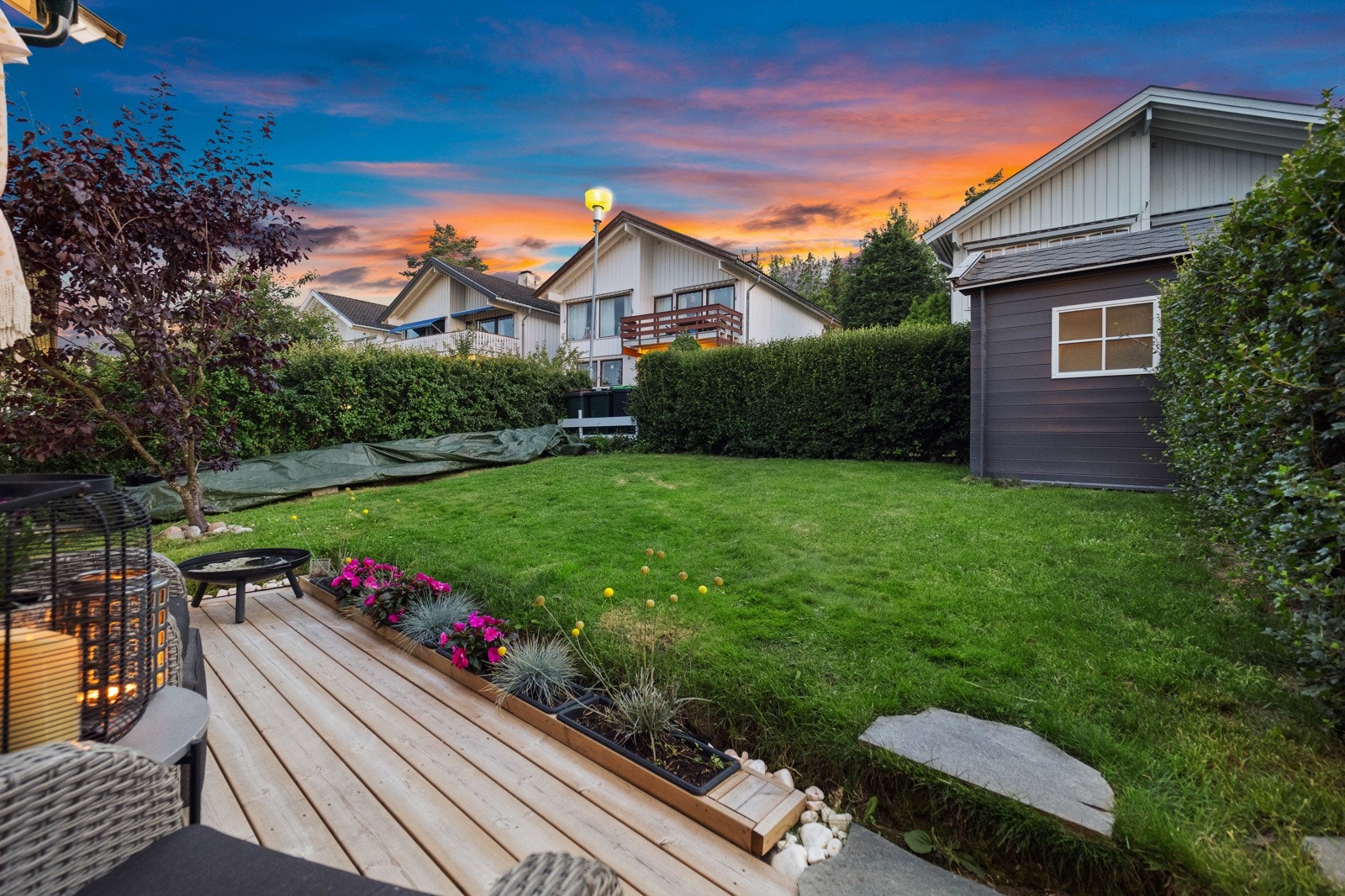 Stemningsbilde kveld Galleribilde