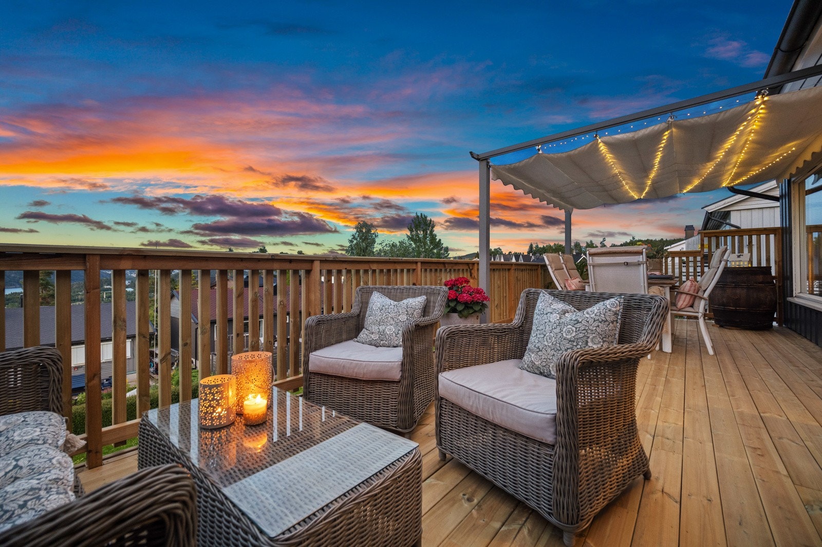 Koselig plass å tilbringe sommerkveldene! Galleribilde