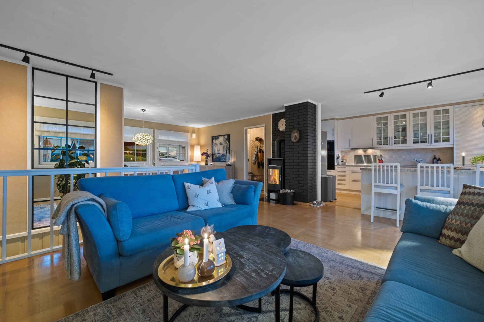 Stemningsbilde kveld Galleribilde