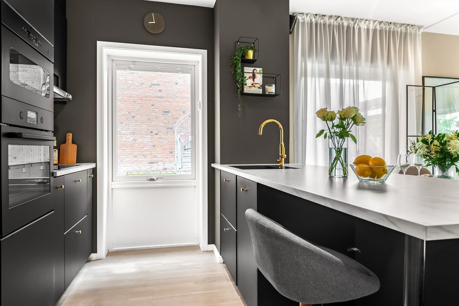 Stilrent kjøkken som ble pusset opp i 2021 Galleribilde