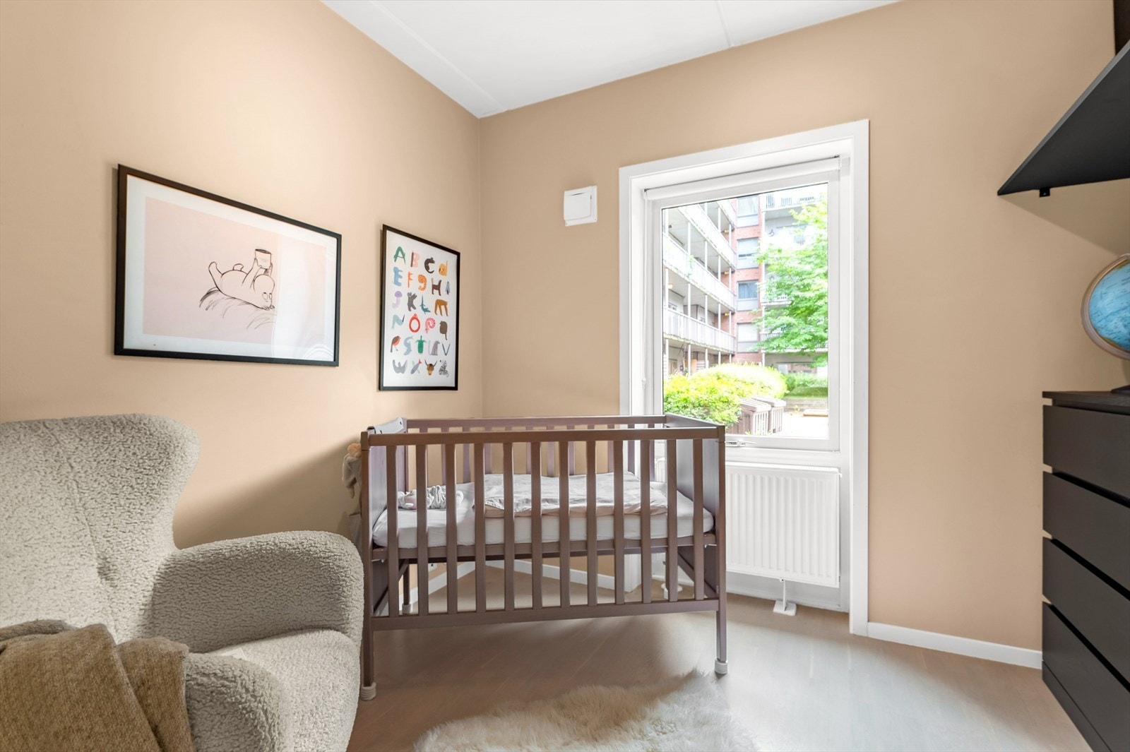 Soverom som i dag benyttes som barnerom Galleribilde