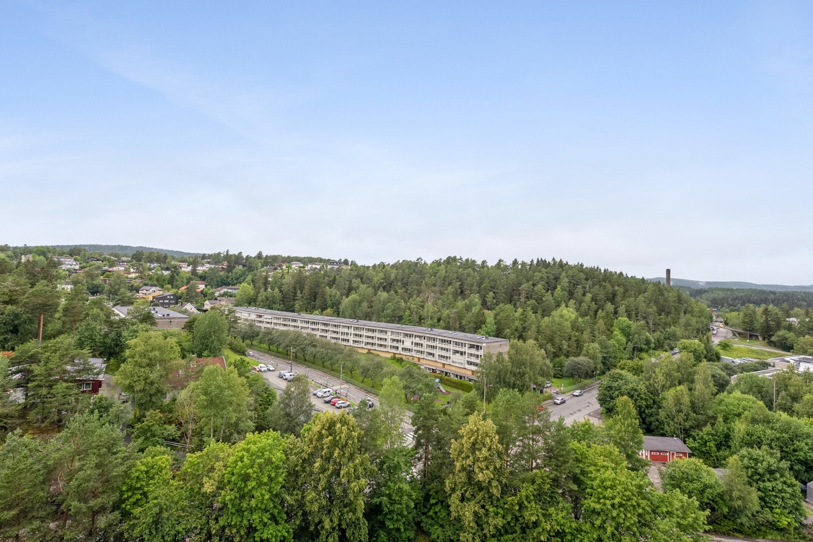 Langstrakt utsikt Galleribilde