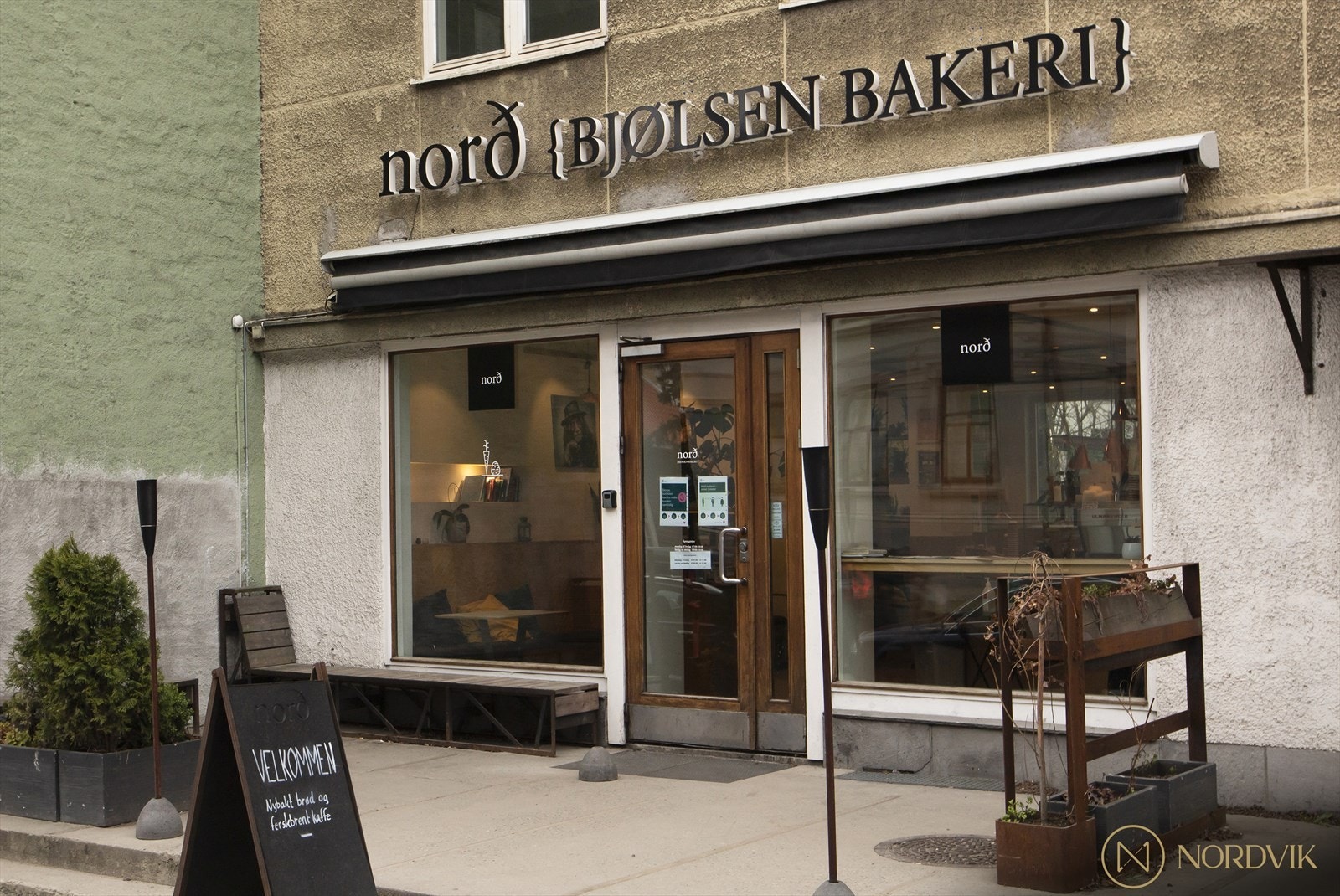 Området har alt man måtte ønske seg av kafeér, kaffebarer, restauranter og barer. Galleribilde