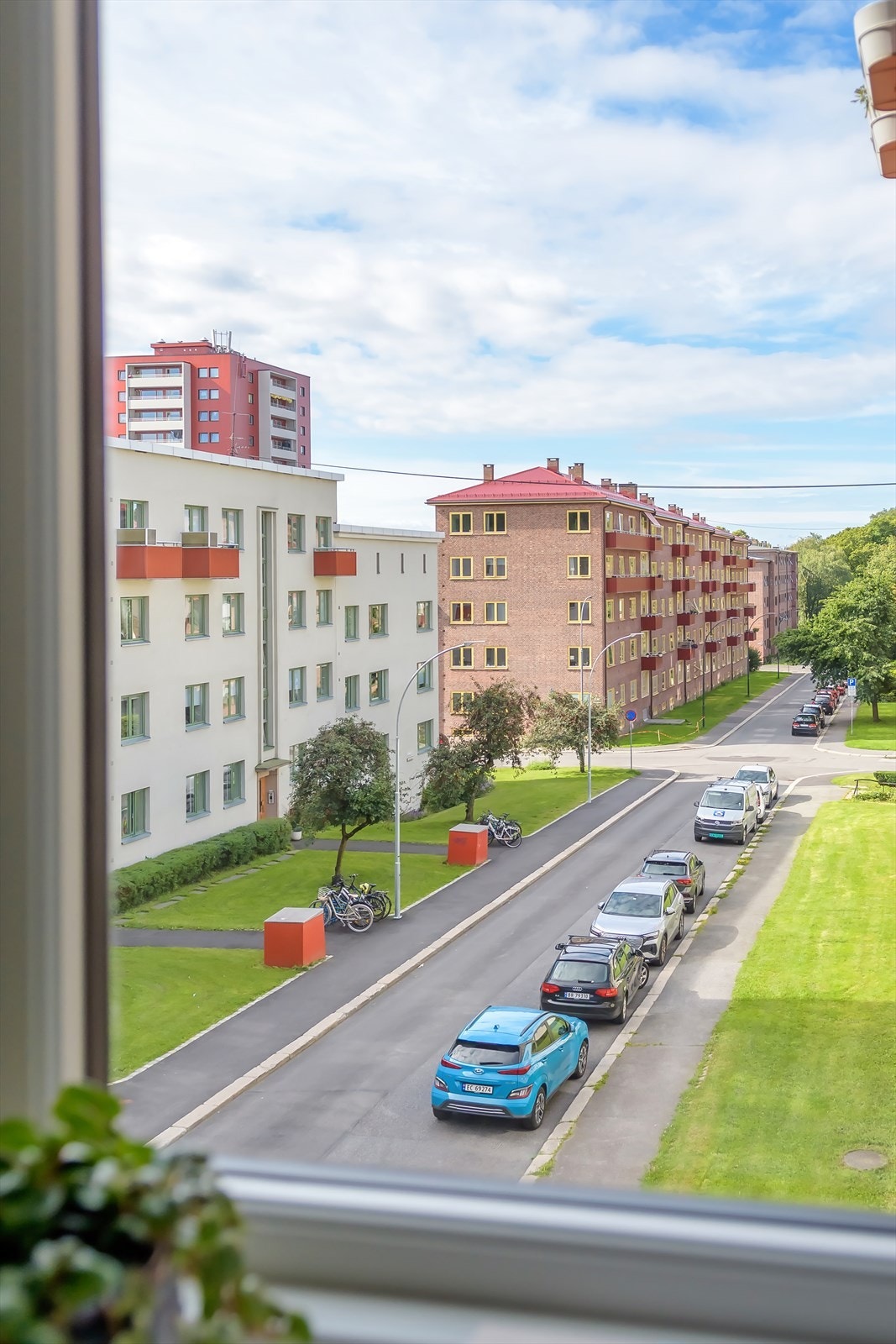 Leiligheten ligger rolig til på Sagene. Galleribilde