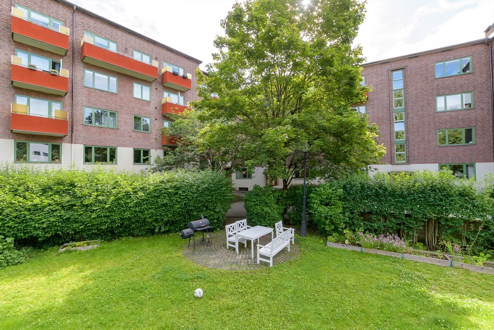 Flott plass å samle til sosiale sammenkomster. Galleribilde