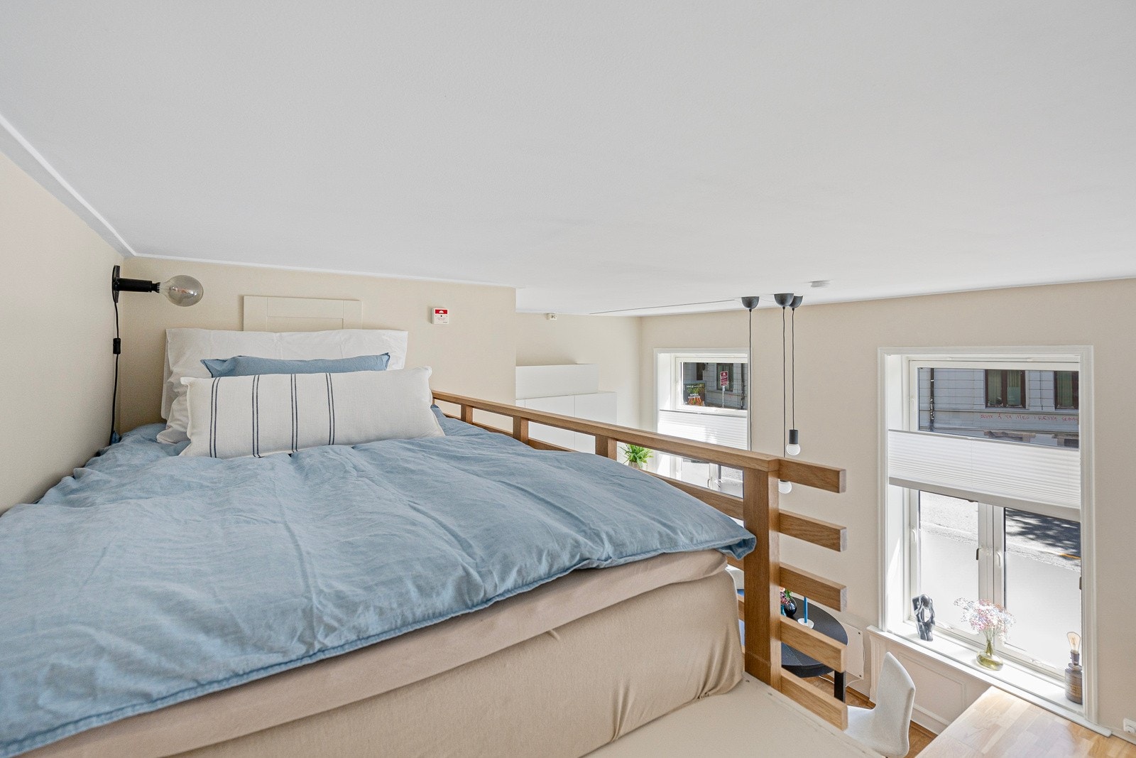 Hems med plass til dobbeltseng. Galleribilde