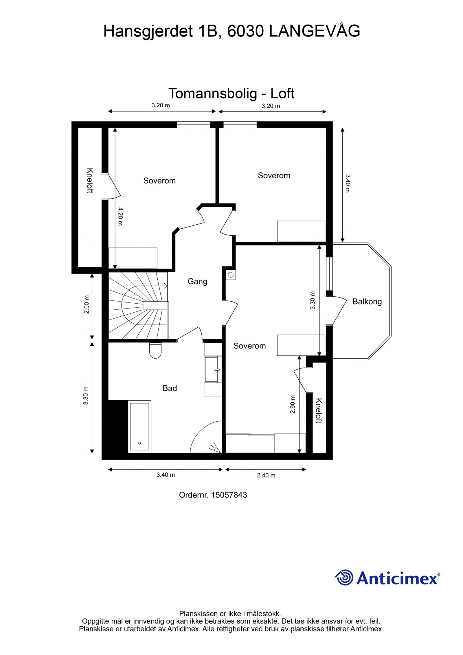 Plantegning - 2. etasje. Galleribilde