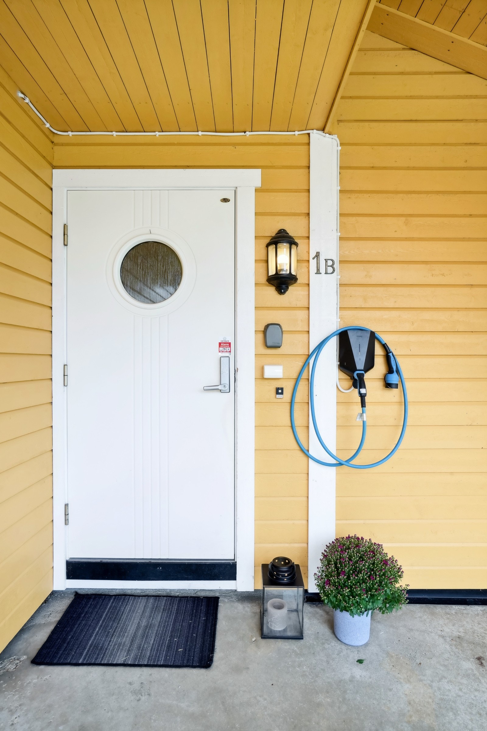 Inngangspartiet er overbygd. Galleribilde