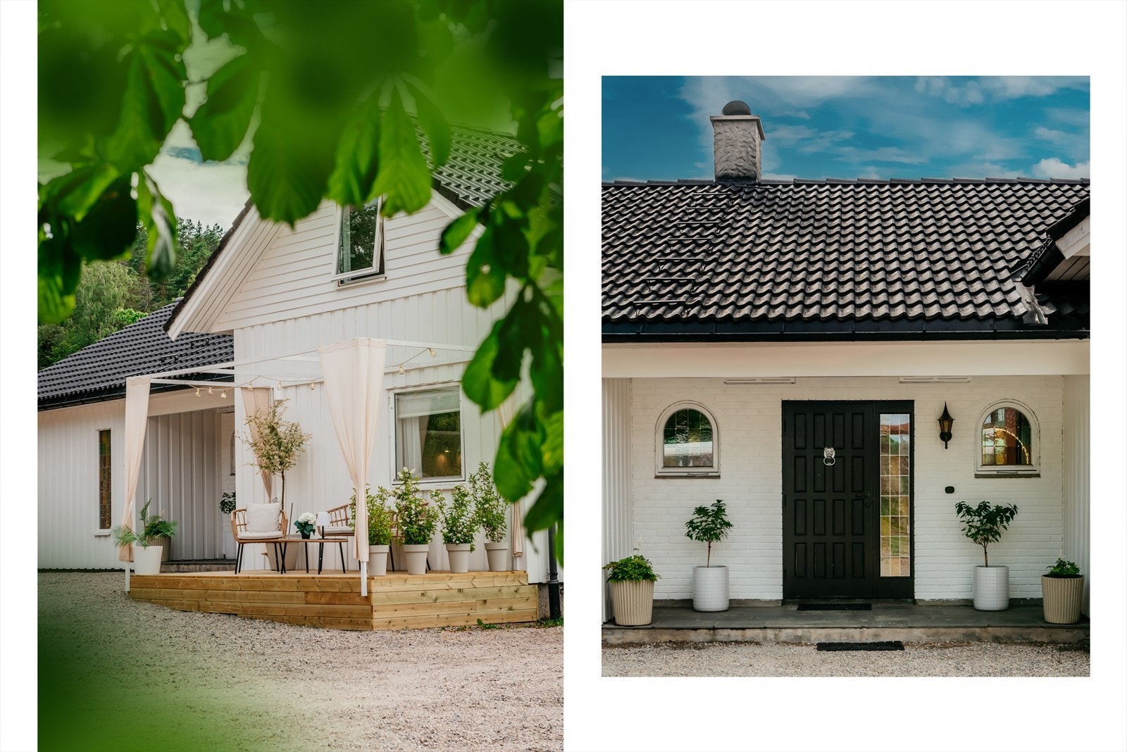 Inngangspartiet er godt opparbeidet og det er mange fine "soner" å nyte Galleribilde