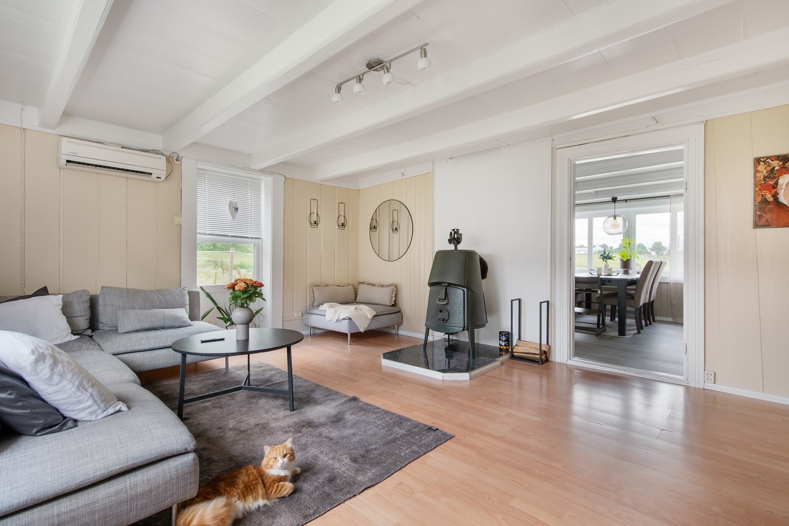 I eldre hus er det skjevheter, det stemmer også her Galleribilde