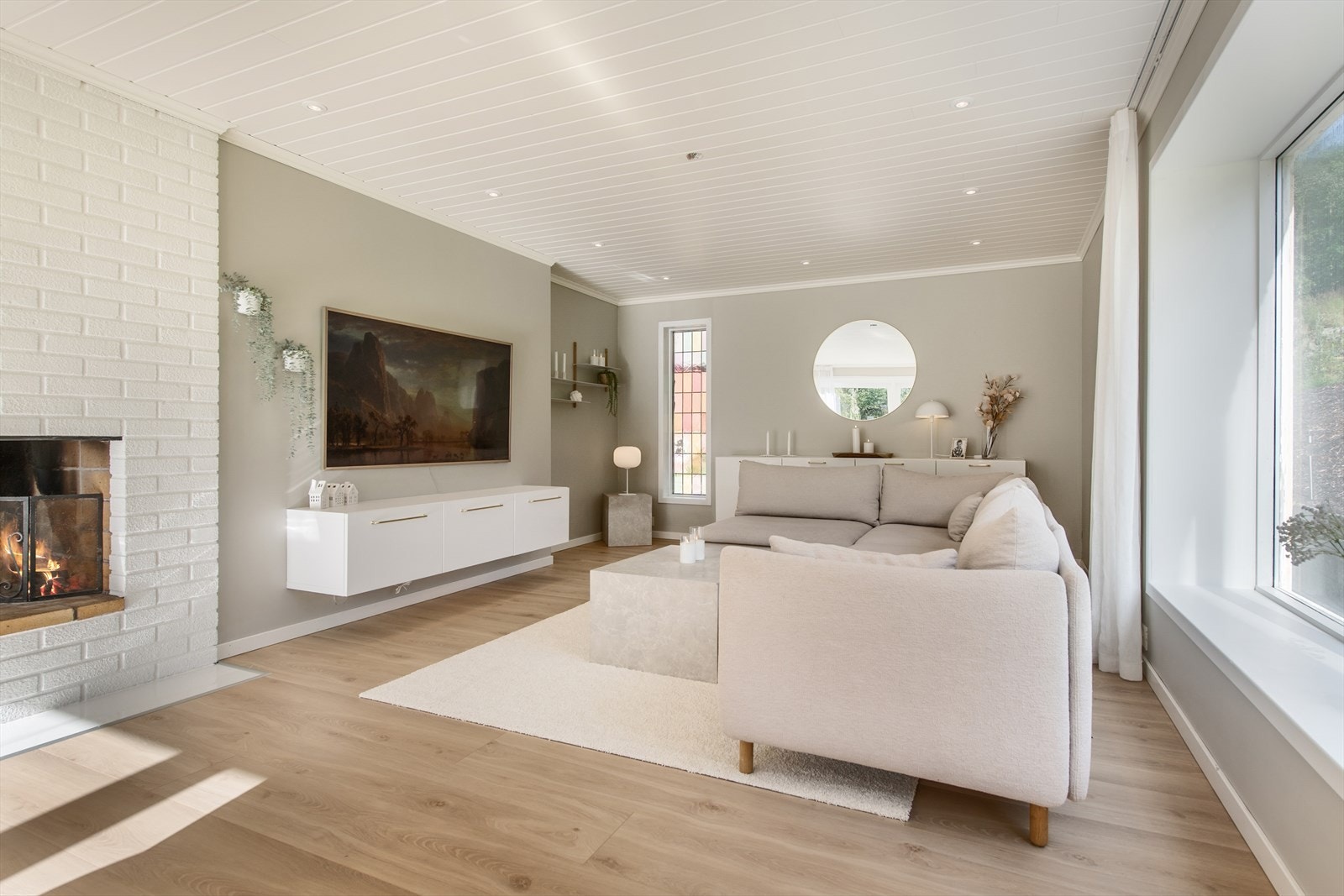 Lyst og innbydende Galleribilde