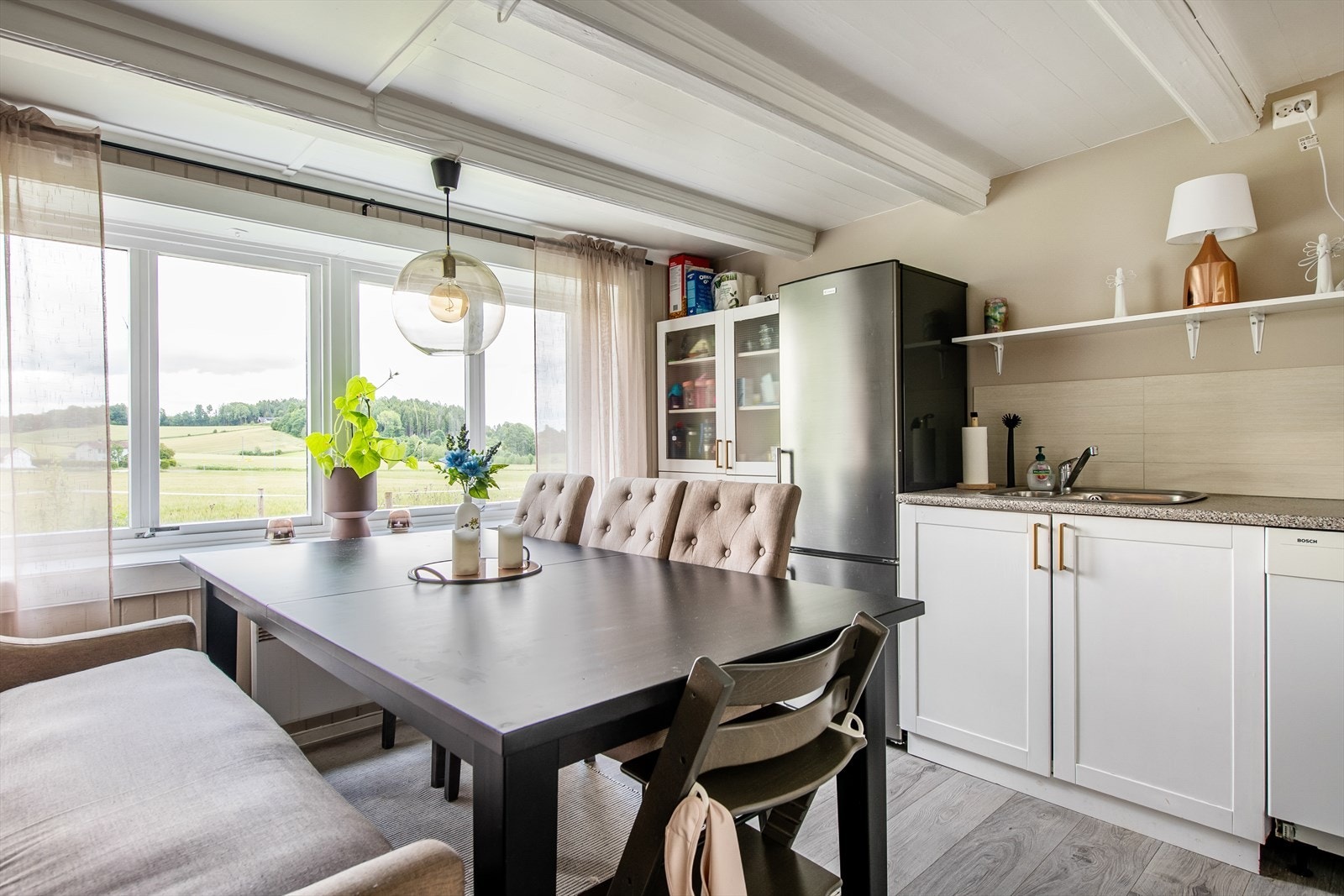 Utsikten fra frokostbordet er det ikke mye som slår Galleribilde