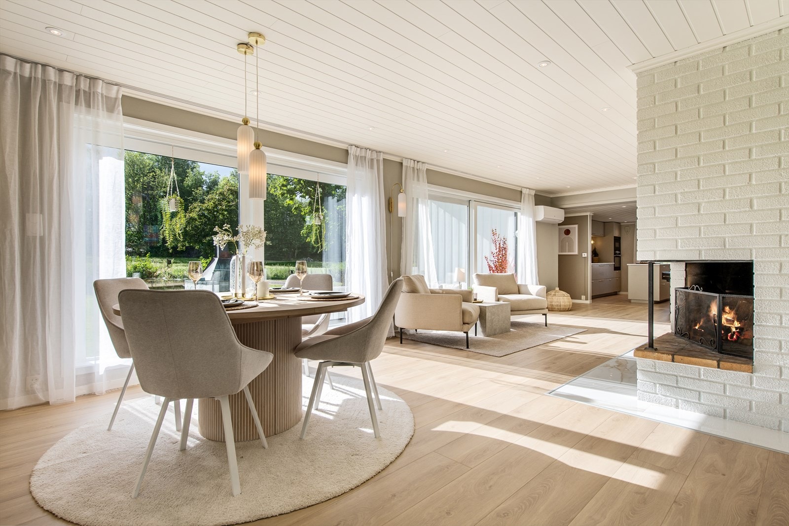 Det er åpent, men likevel delt inn i naturlige soner Galleribilde