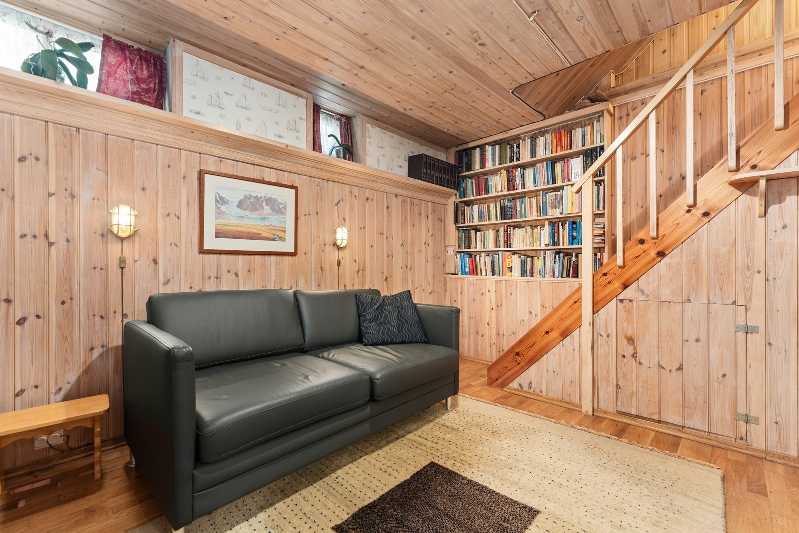 Kjellerstue med god størrelse. Galleribilde