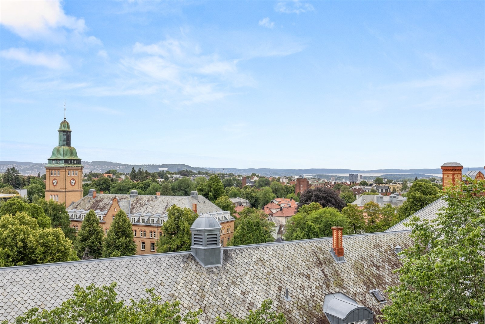 Utsikt fra balkongen. Galleribilde