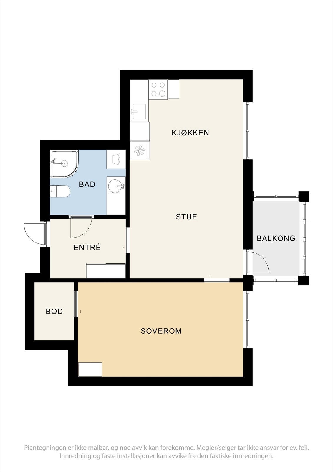 Plantegning. Galleribilde