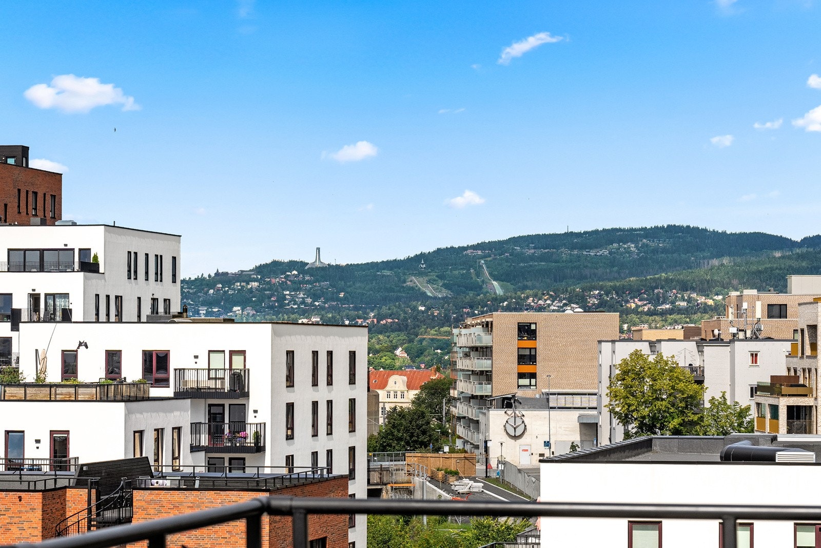 - Utsikt fra takterrasse - Galleribilde