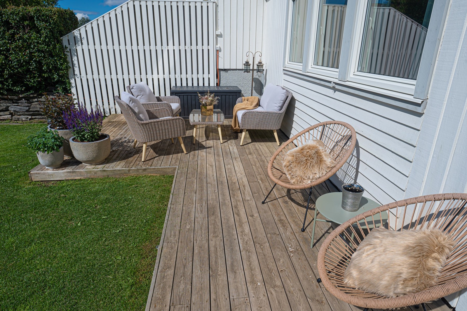 På sommerstid har du sol fra kl. 06:00-20:00. Galleribilde