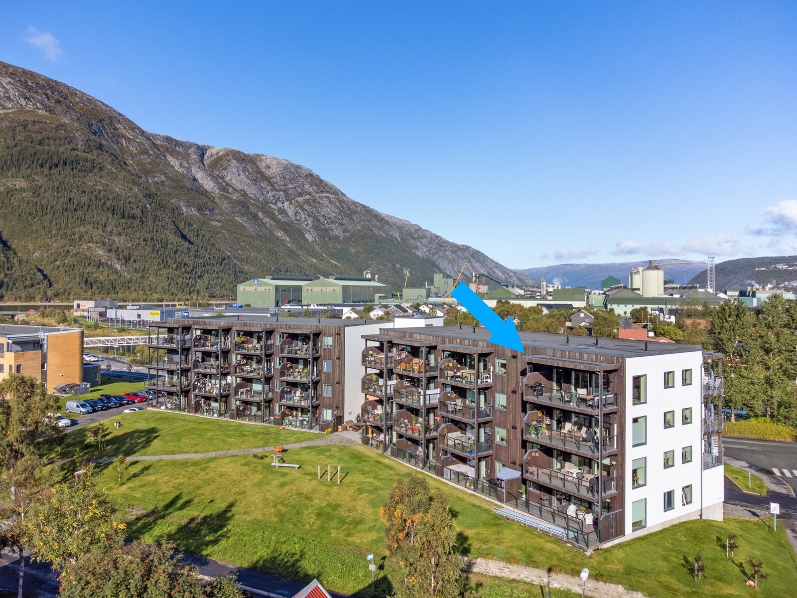 Velkommen til Skaugum Panorama og denne utsøkte topp- og hjørneleiligheten Galleribilde