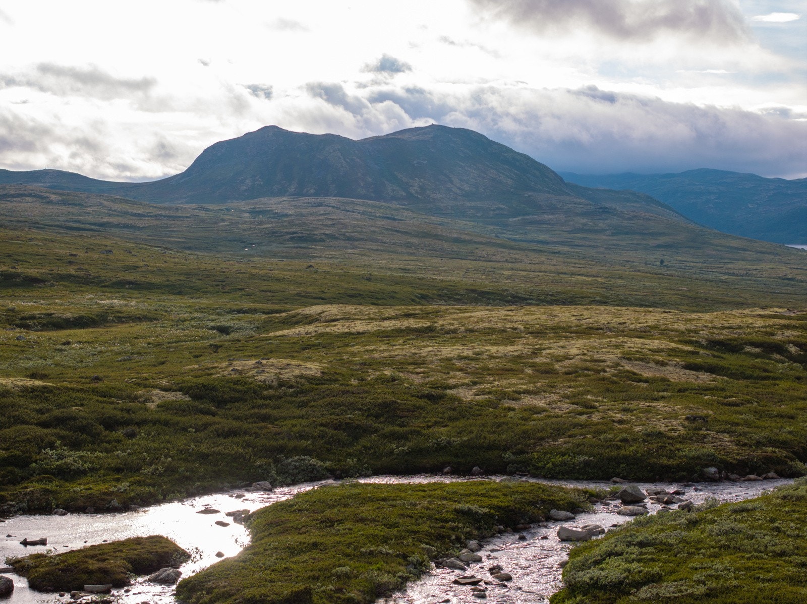 Fantastisk fjellområde Galleribilde