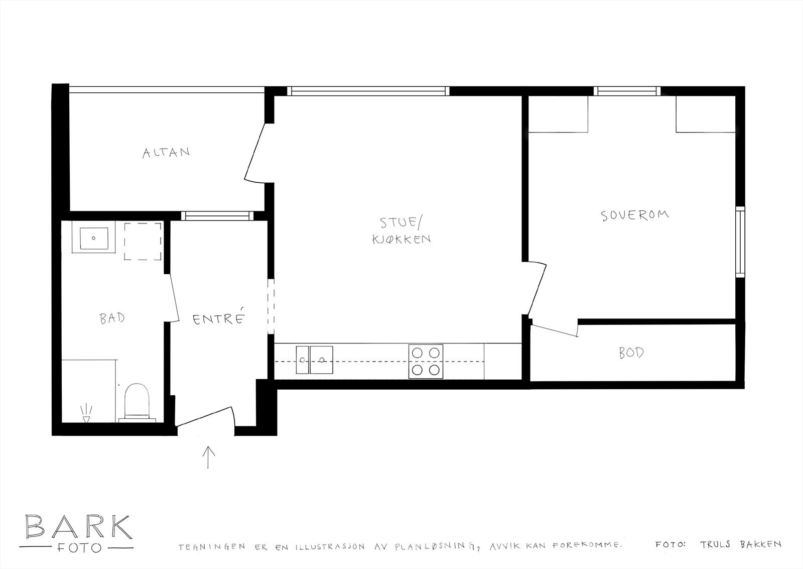 - Plantegning - Galleribilde