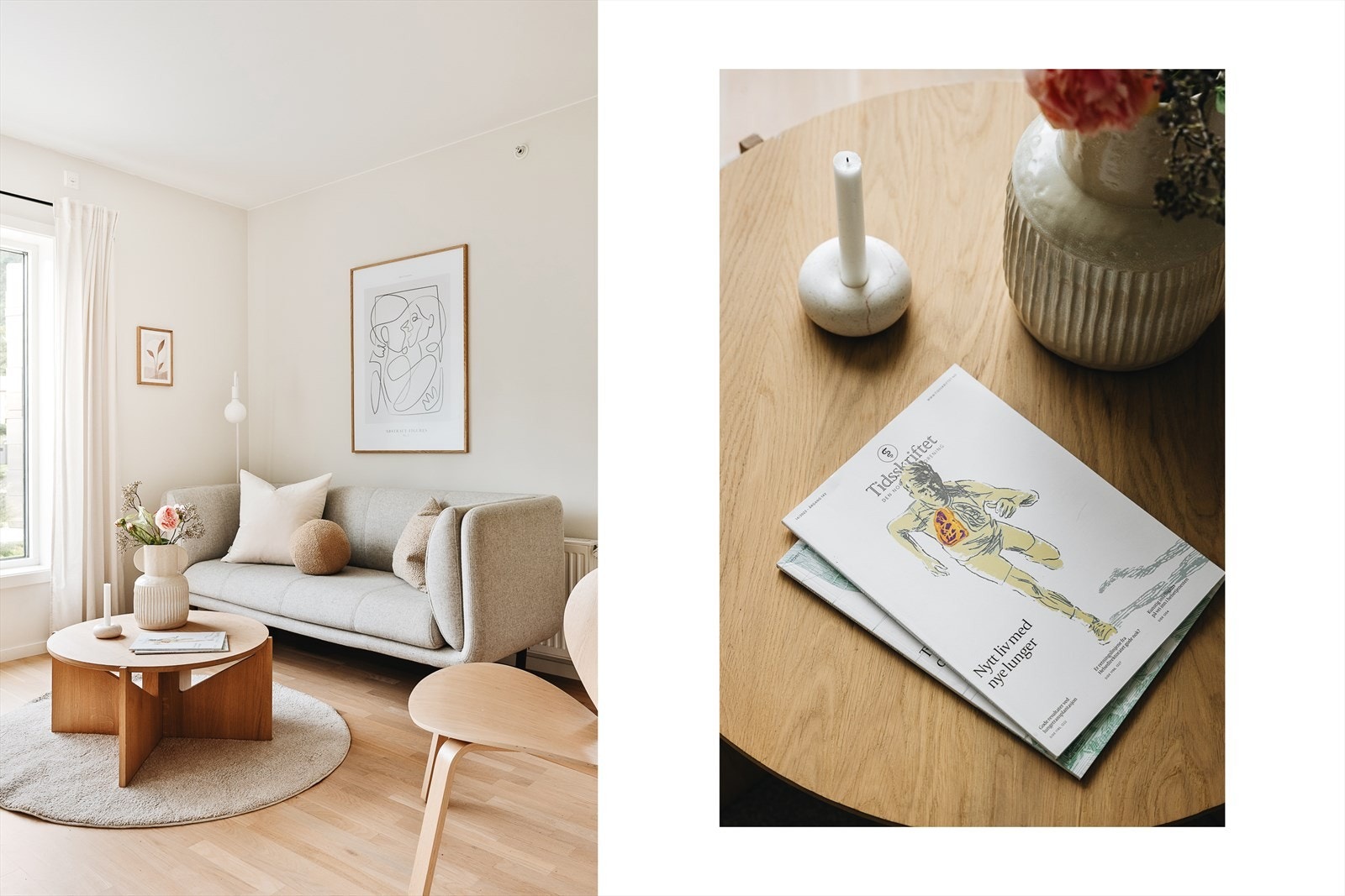 - Den har balansert ventilasjon og blir godt varmet opp gjennom radiator i stuen - Galleribilde