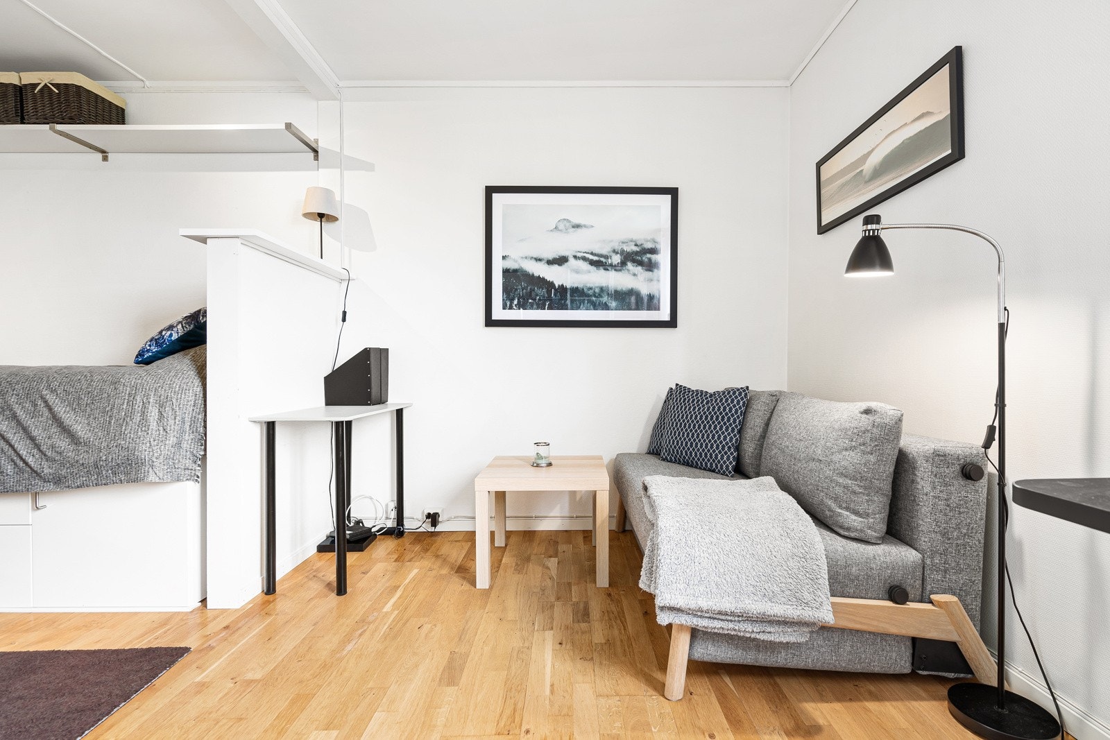 Man kan benytte hjørnet slik man vil - kanskje man heller trenger et hjemmekontor her? Galleribilde