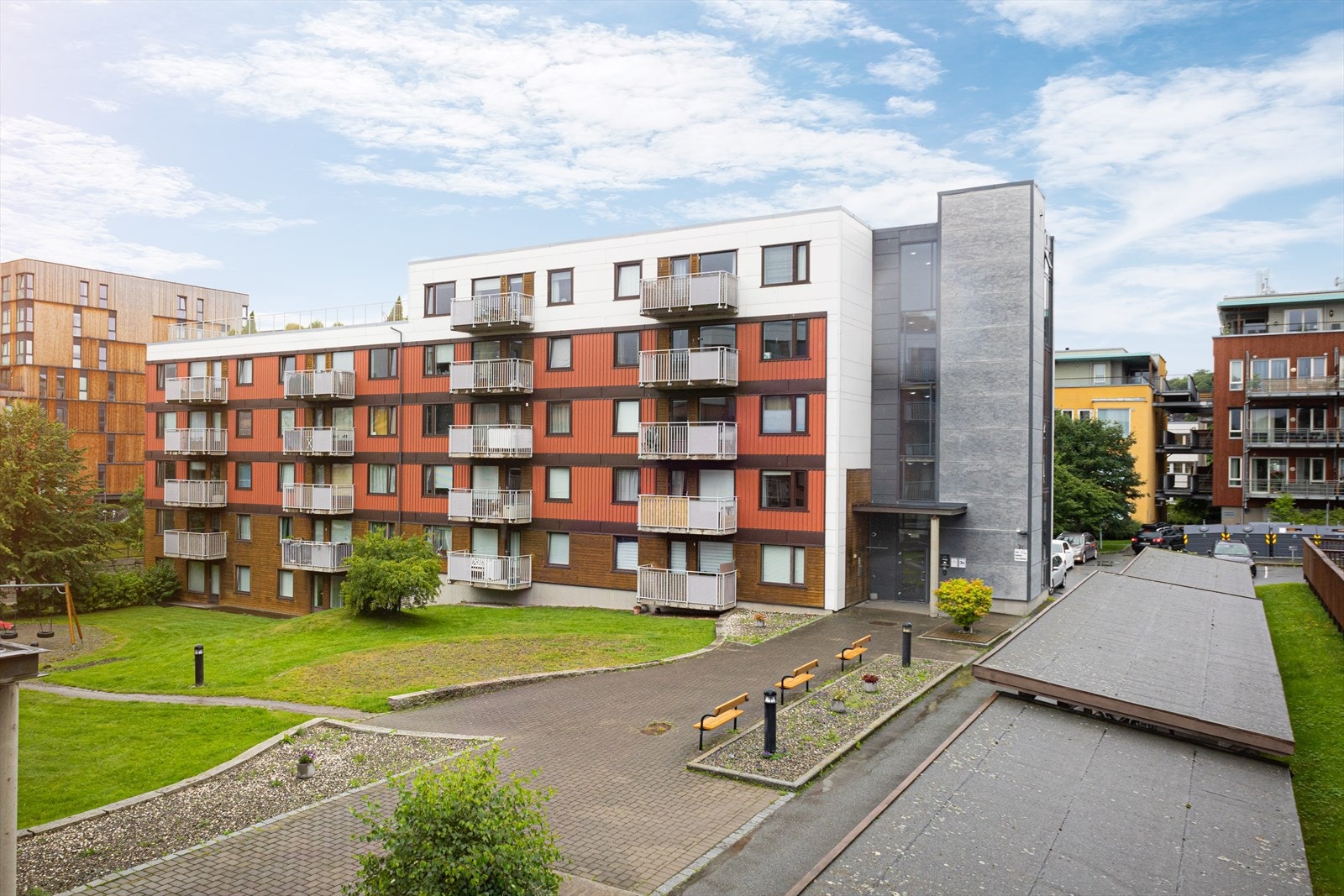 Leiligheten har en svært attraktiv beliggenhet med nærhet til det aller meste på Lade. Galleribilde