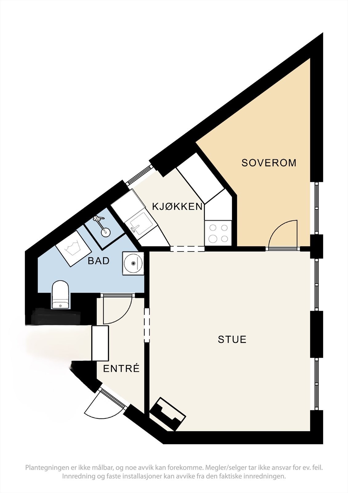 Plantegning. Galleribilde