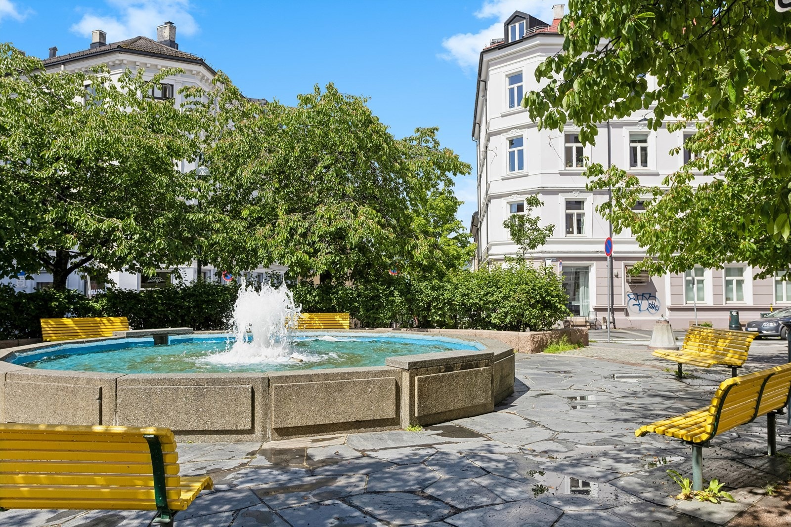 Borettslaget består av 54 andelsleiligheter. Galleribilde