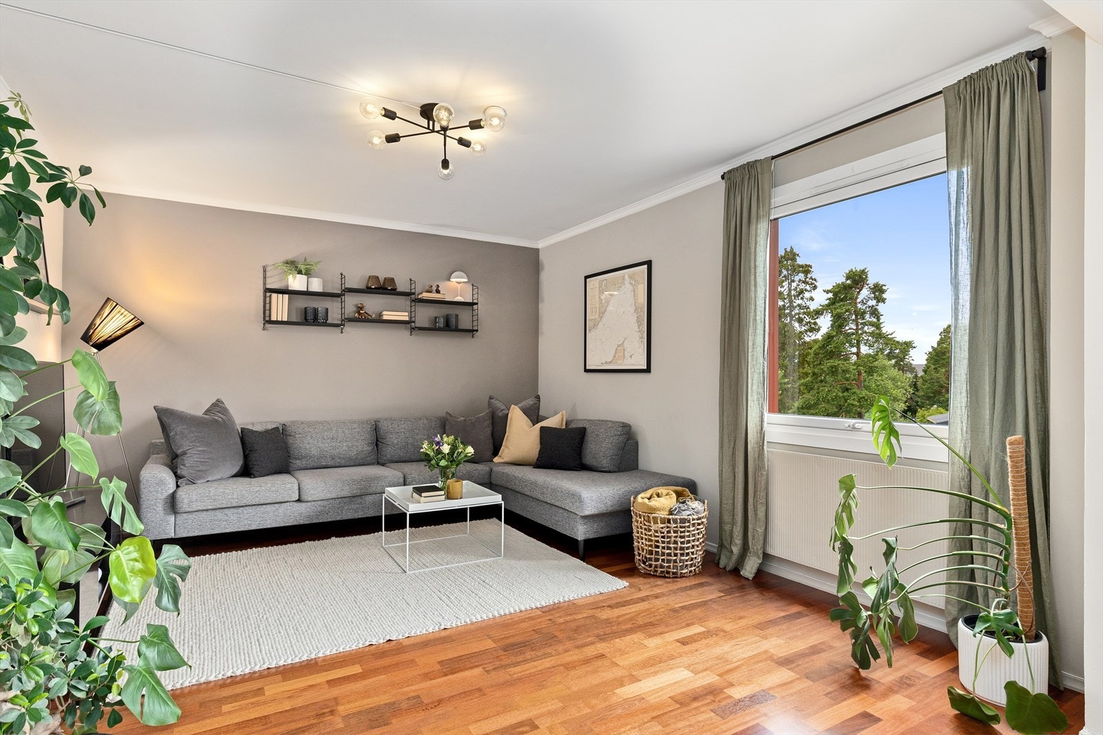 Stuen er uten innsyn. Galleribilde