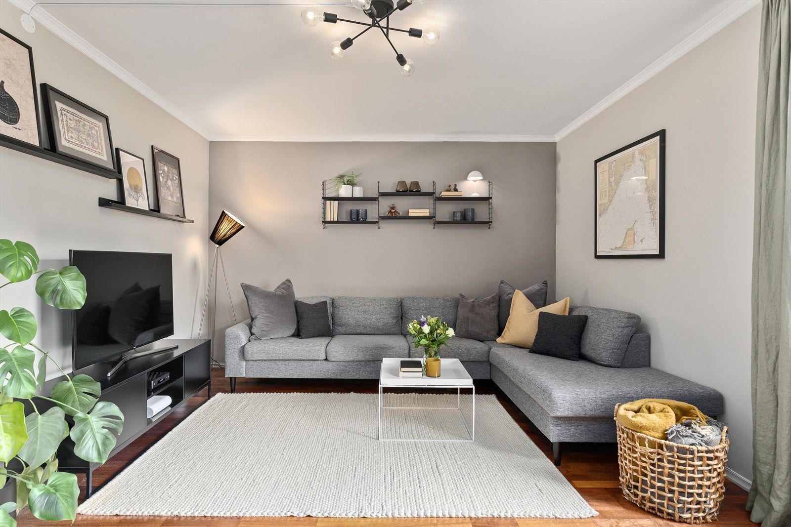 Moderne fargevalg. Galleribilde