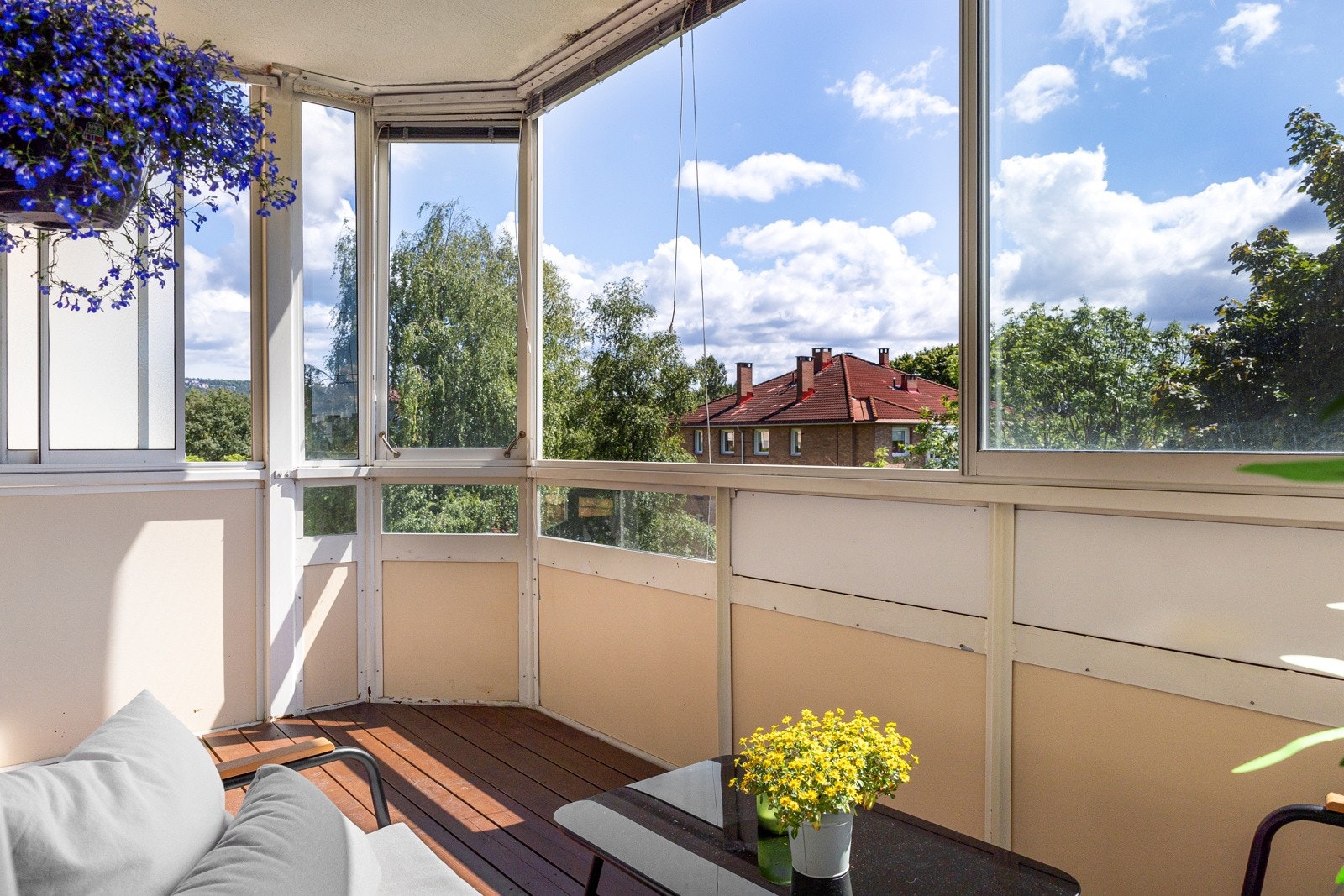 Et ekstra "rom" i leiligheten på sommerstid Galleribilde