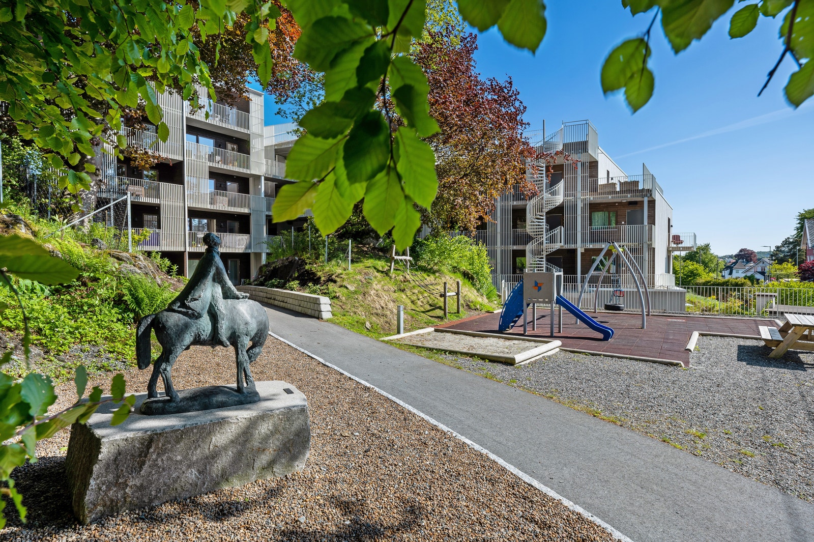 Hyggelige uteområder. Galleribilde