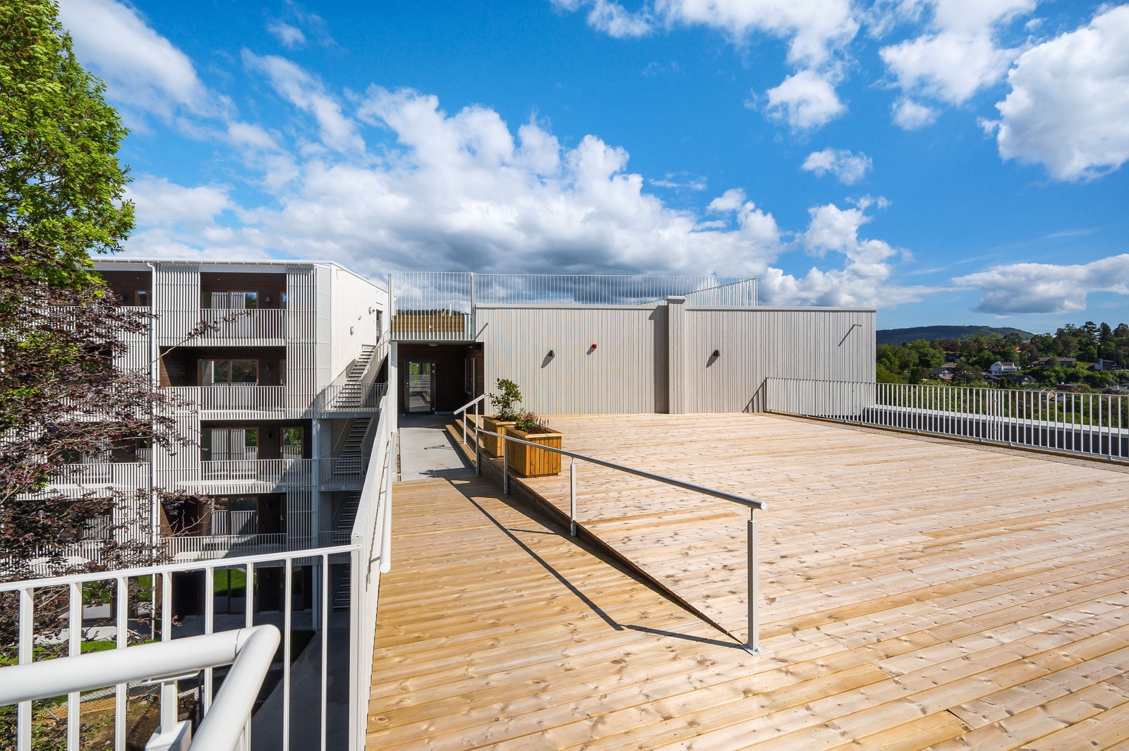 Takterrasse Galleribilde