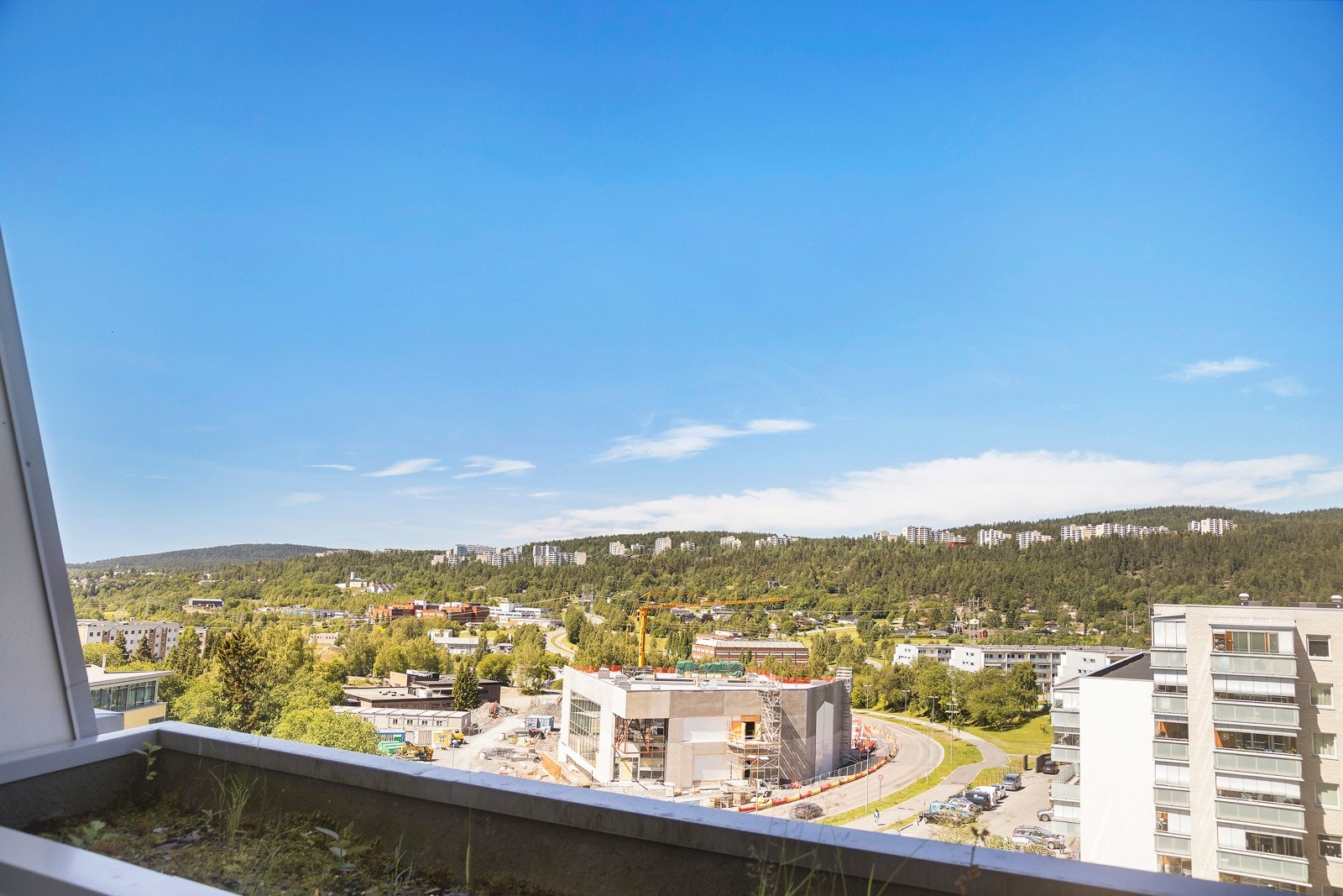 Utsikt fra balkongen. Galleribilde