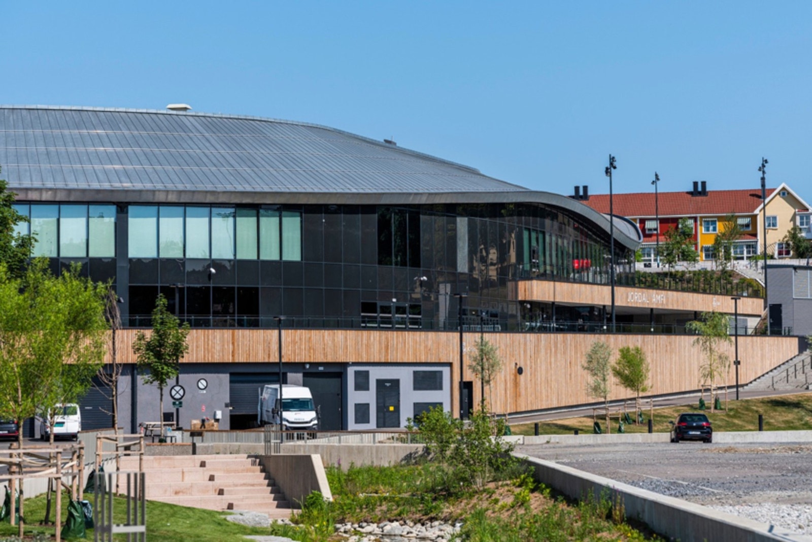 Jordal Idrettspark ligger rett i nærområde. Galleribilde