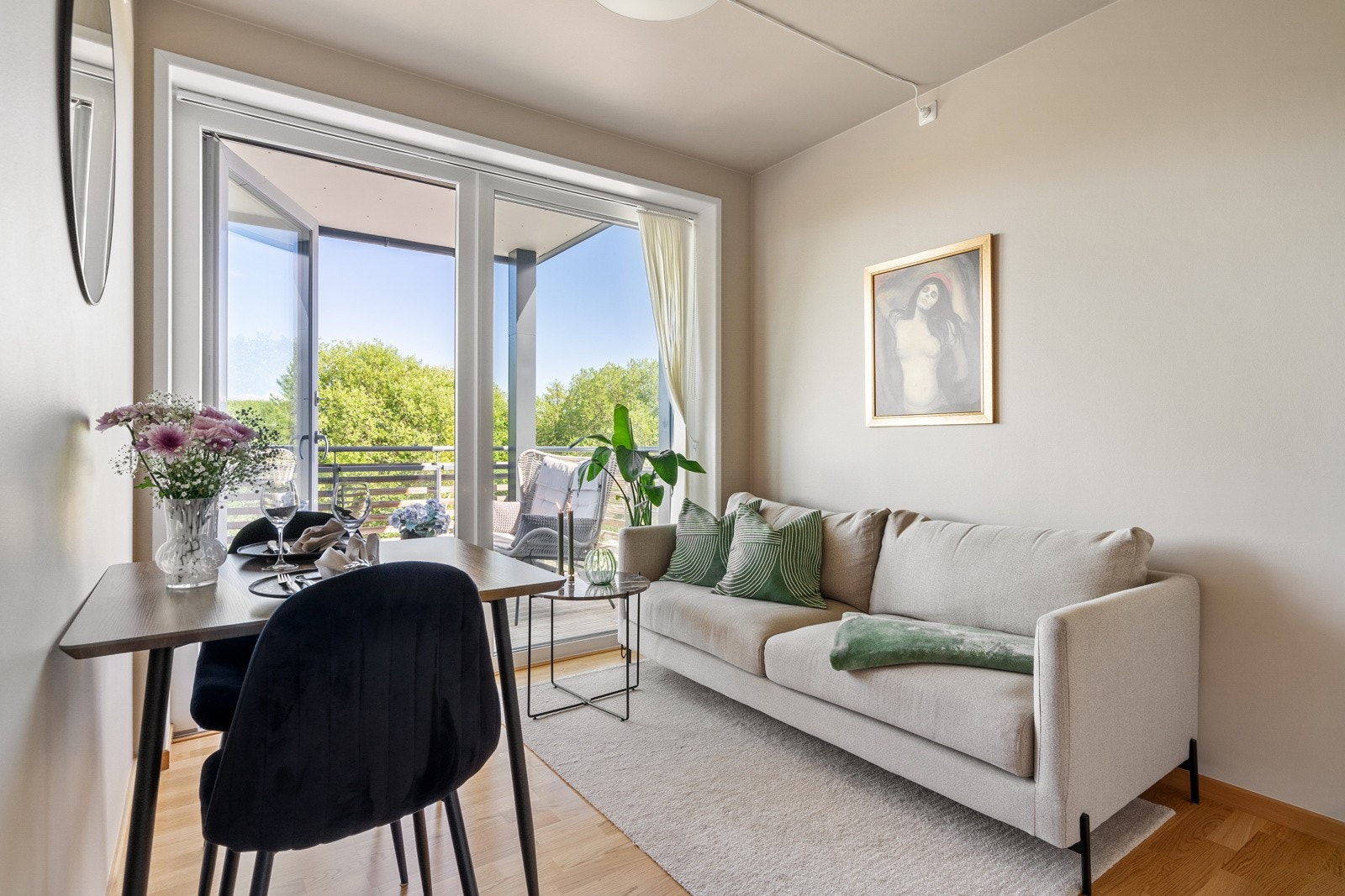 Her får du god standard i et relativt nytt bygg fra 2016. Galleribilde