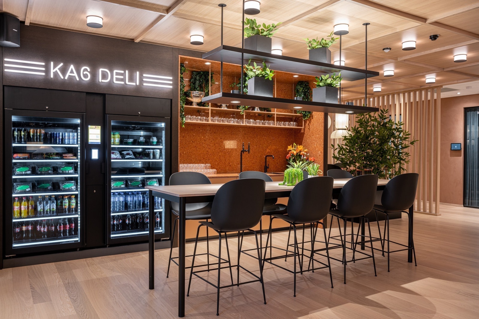 Selvbetjent servering Galleribilde