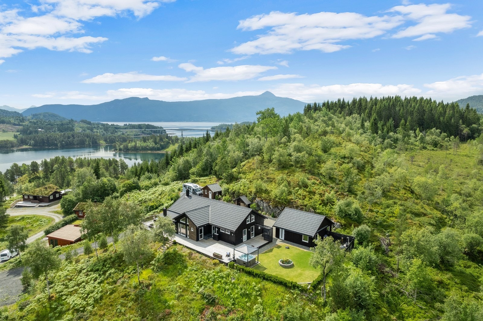 Dronefoto Galleribilde