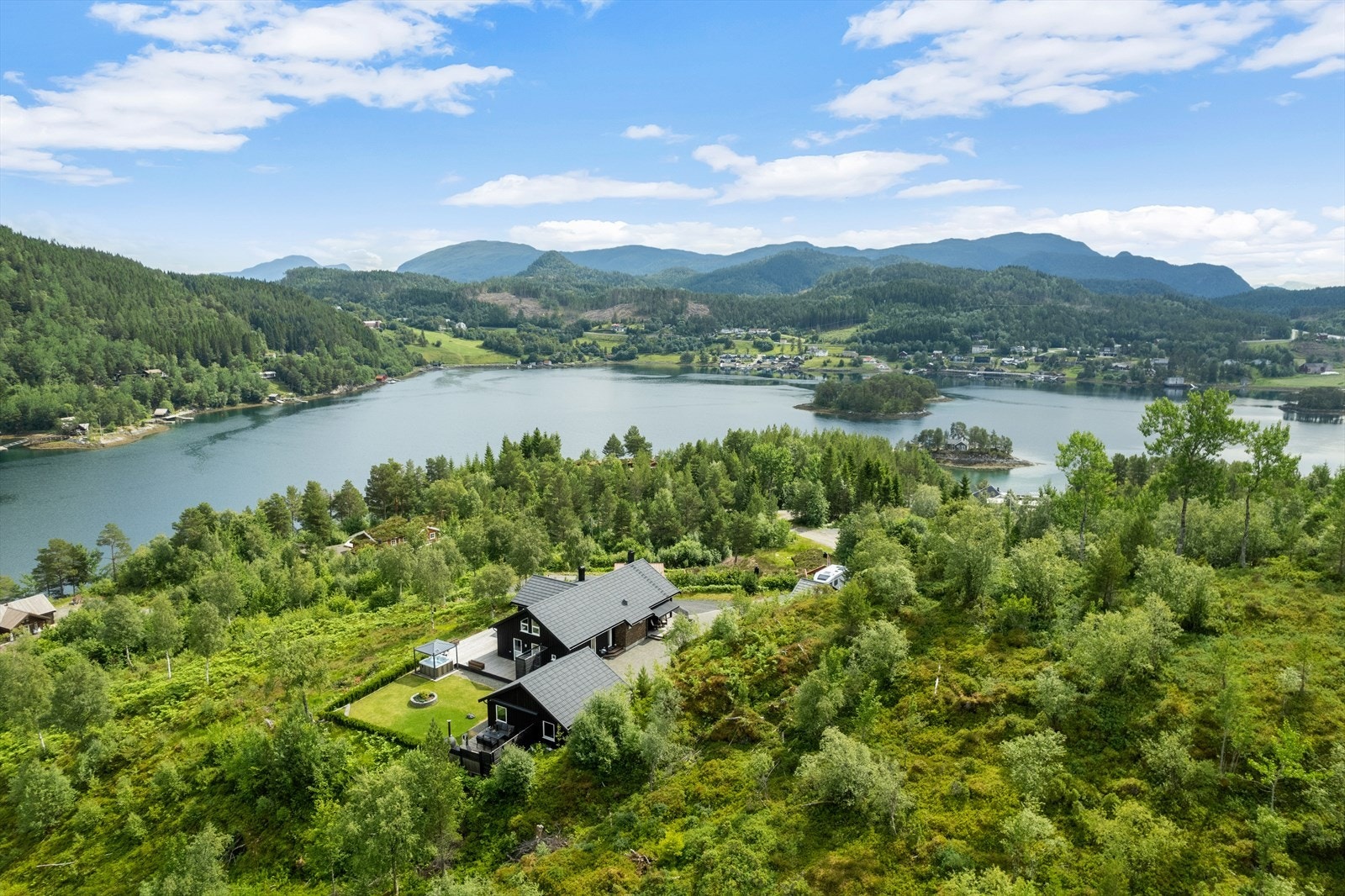 Dronefoto Galleribilde