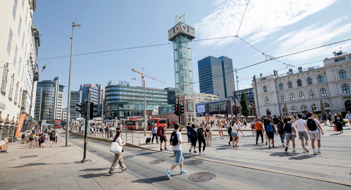 250 meter til Jernbanetorget fra Storgata 8 Galleribilde