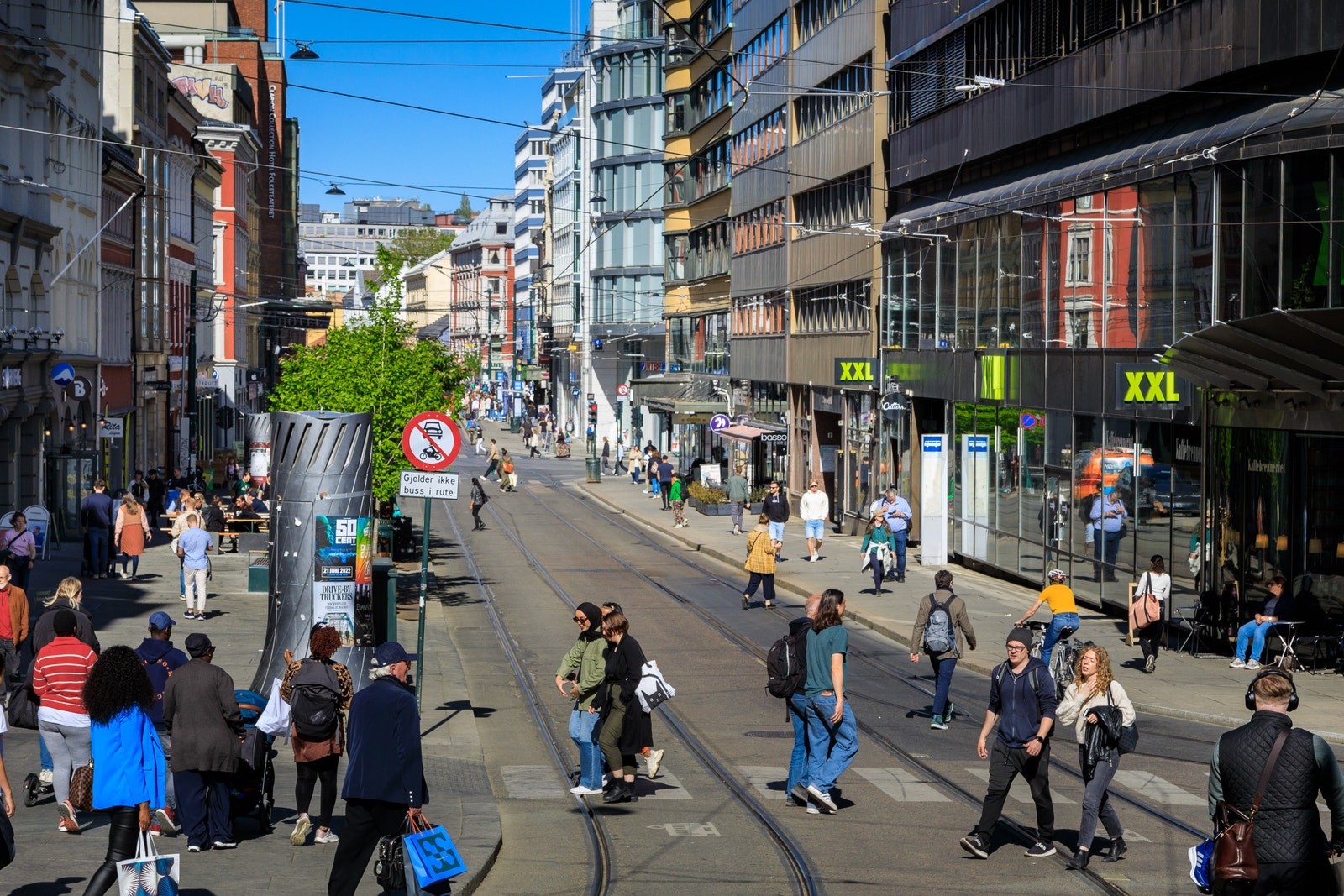 Nærområdet i Storgata Galleribilde