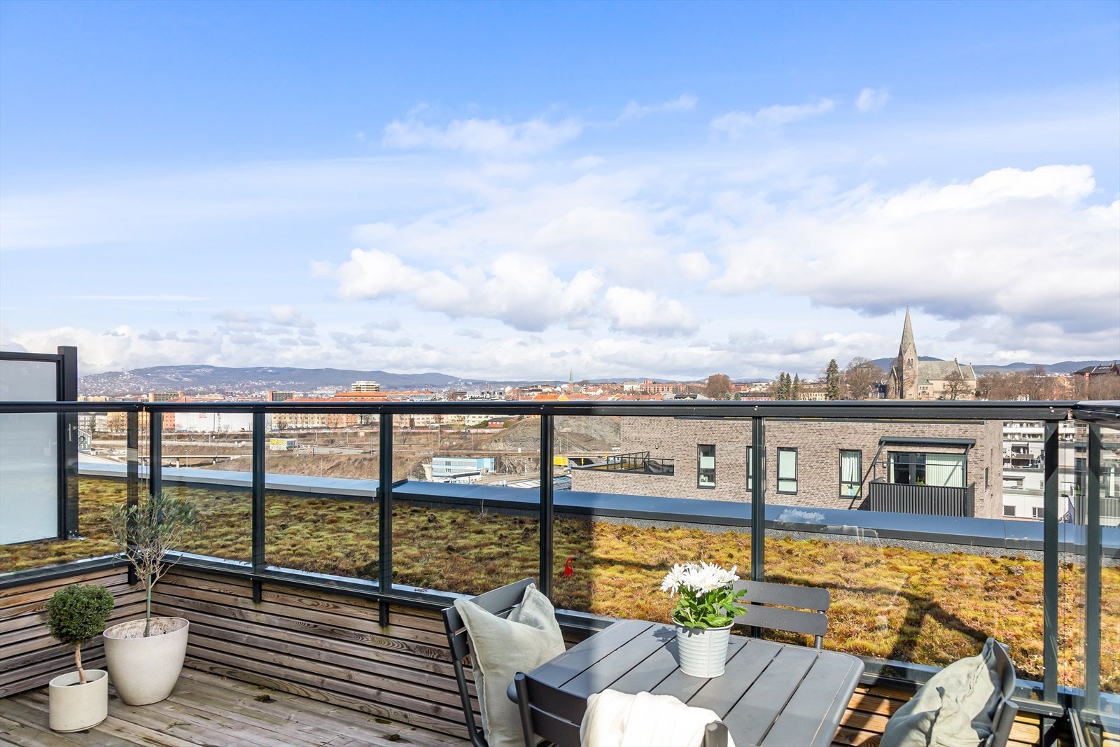 Felles takterrasse Galleribilde