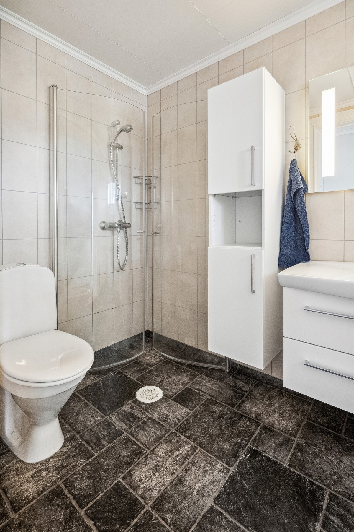 Det er ingen varmekilder på bad. Galleribilde